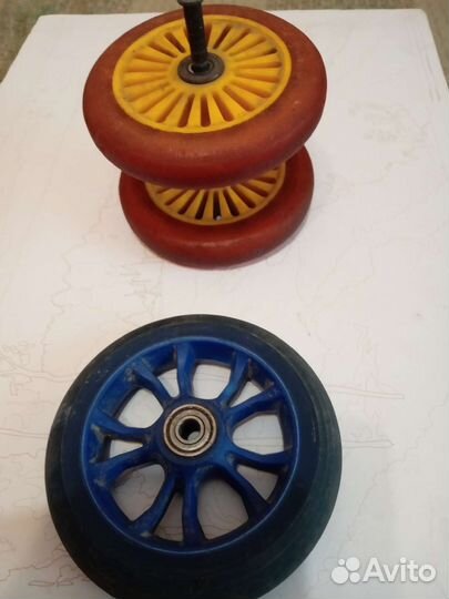 Запчасти на трюковой самокат