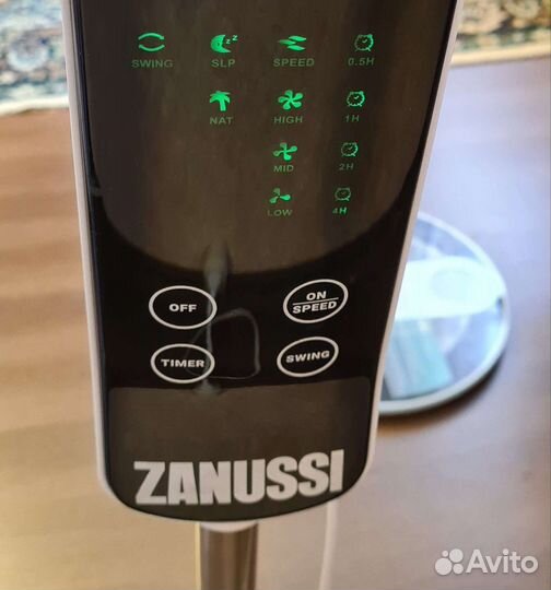 Вентилятор Zanussi