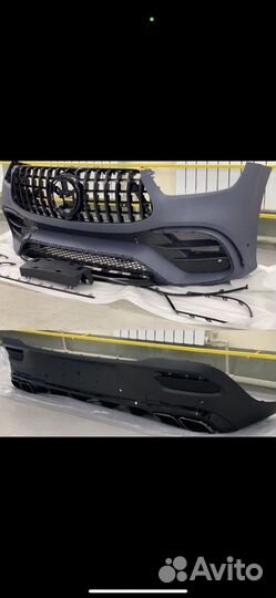 Mercedes GLE 63amg обвес