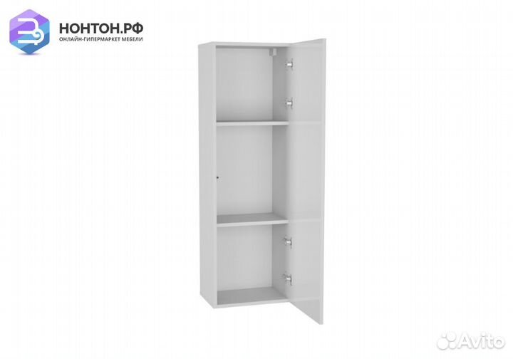 Шкаф навесной Point тип-20 белый глянец / белый ма