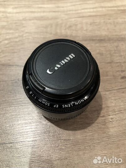 Объектив Canon ef 50mm f 1.8