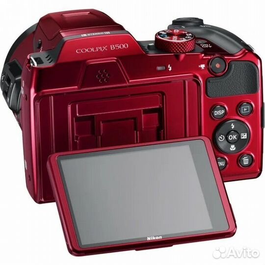 Nikon Фотоаппарат компактный Coolpix B500 Red