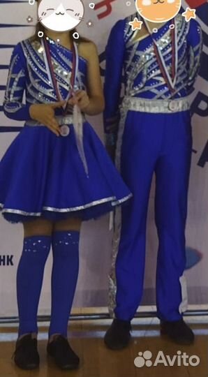 Танцевальный костюм для рок - н- ролла