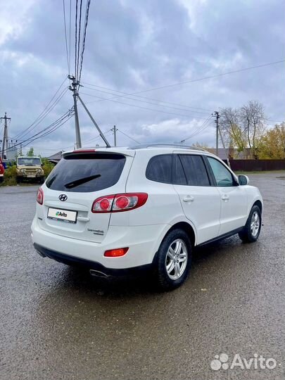 Hyundai Santa Fe 2.4 AT, 2010, 245 000 км