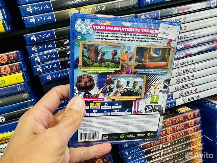 Little big planet 3 ps4 диск новый