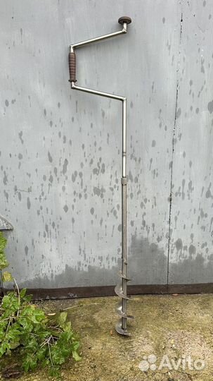 Бур титановый для зимней рыбалки 100 мм