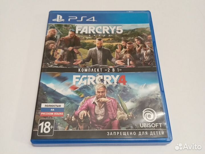 Far Cry 4 + Far Cry 5 ps4