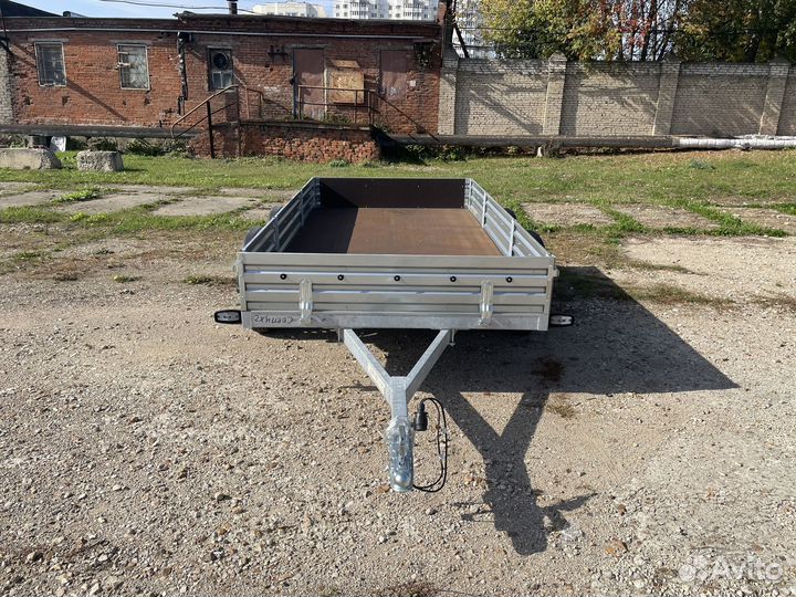 Прицеп двухосный Мзса 817731 размер 3,0х1,5х0,3