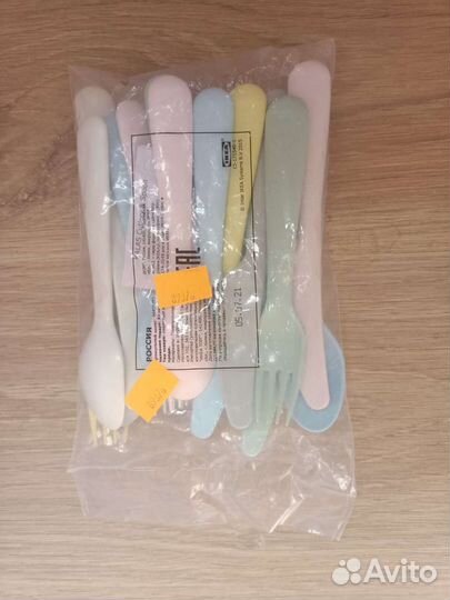 Столовые приборы икеа IKEA kalas посуда детская