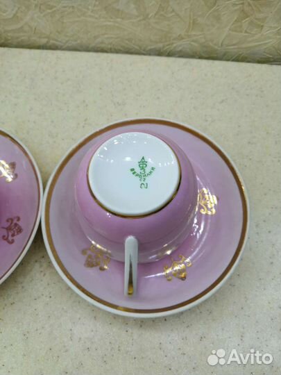 Чайная пара фарфор