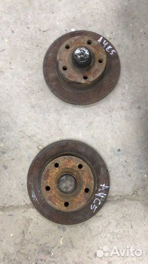 Тормозные диски задние Audi A4C5