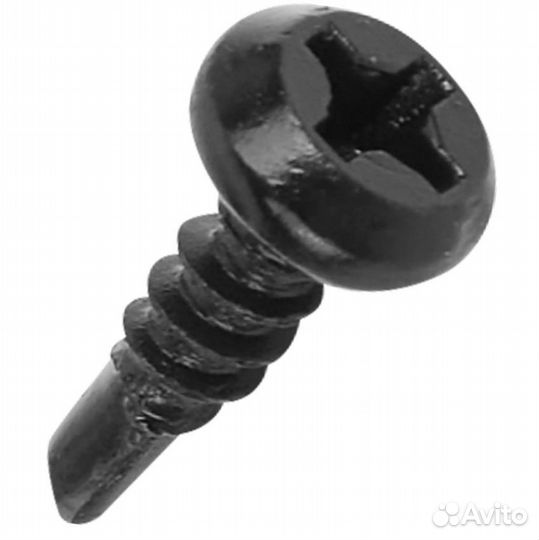 Саморезы по металлу с буром фосфатированные 3.5x11