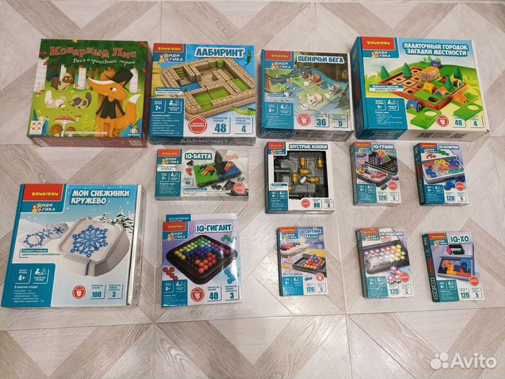 Логические игры Bondibon