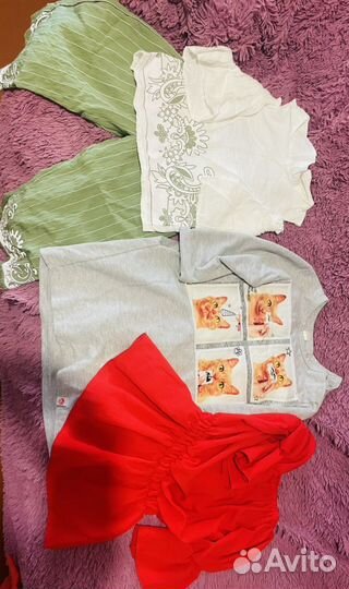 Вещи пакетом на девочку 4-5 лет