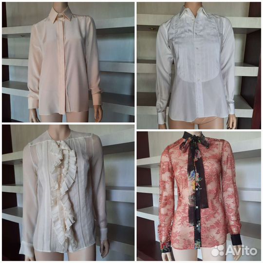 Блузки Givenchy/40 D&G/40 Chloe/38 Ralph Lauren/4