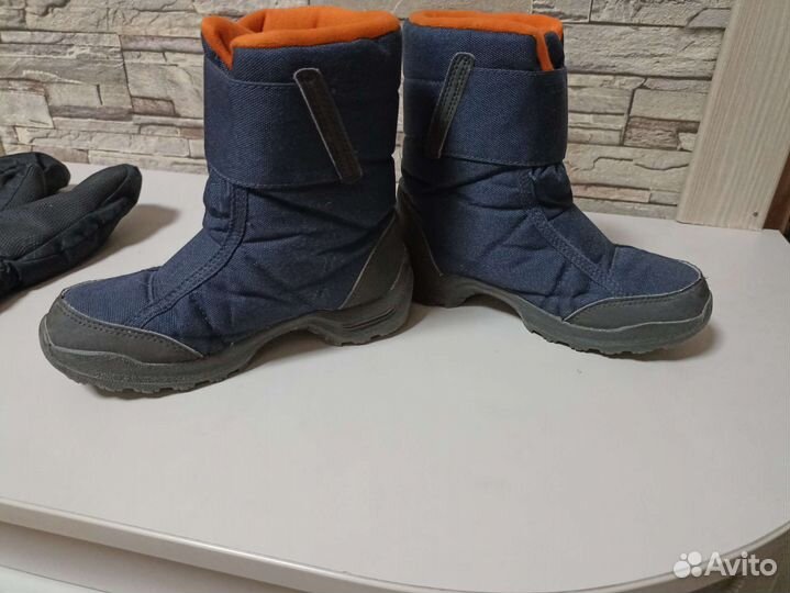 Сапоги зимние детские 29