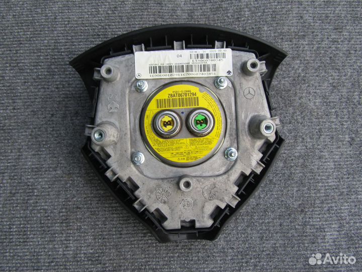 Подушка безопасности в руль Мерседес 169