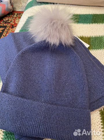 Шапочка с шарфом