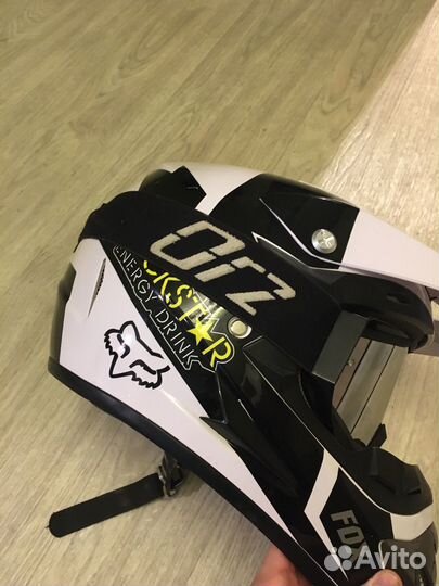 Кроссовый шлем fox