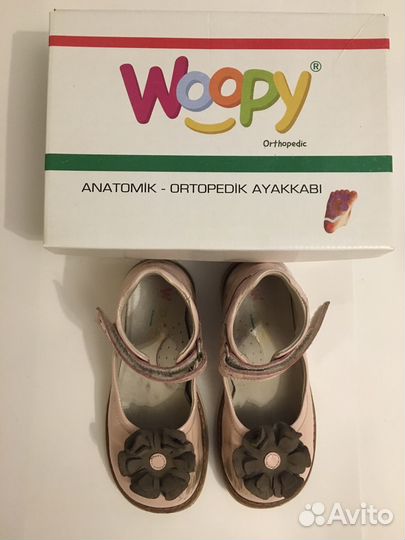 Туфли для девочки ортопедические б/у р.28