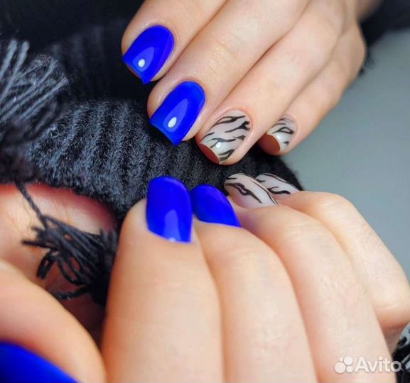 Маникюр,покрытие гель лак,наращивание ногтей