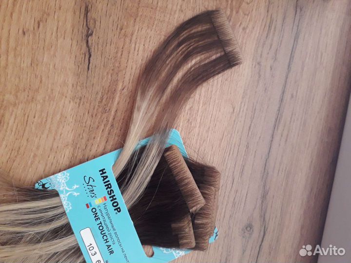 Волосы для ленточного наращивания hairshop