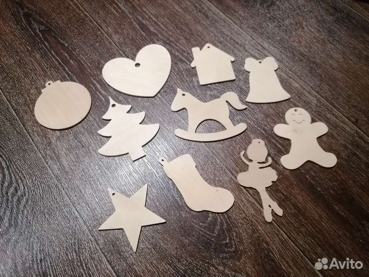 Деревянные заготовки для творчества