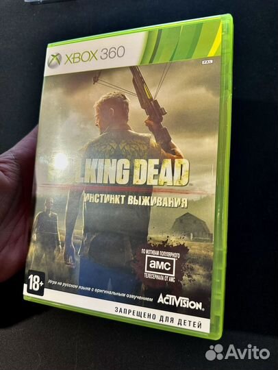 The Walking Dead Инстинкт Выживания xbox 360