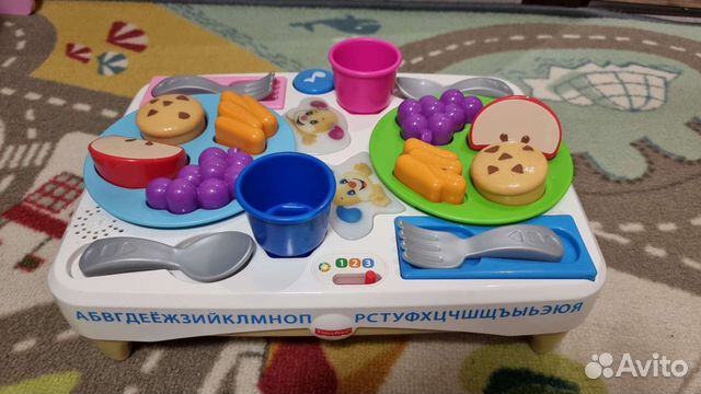 Fisher price интерактивный столик