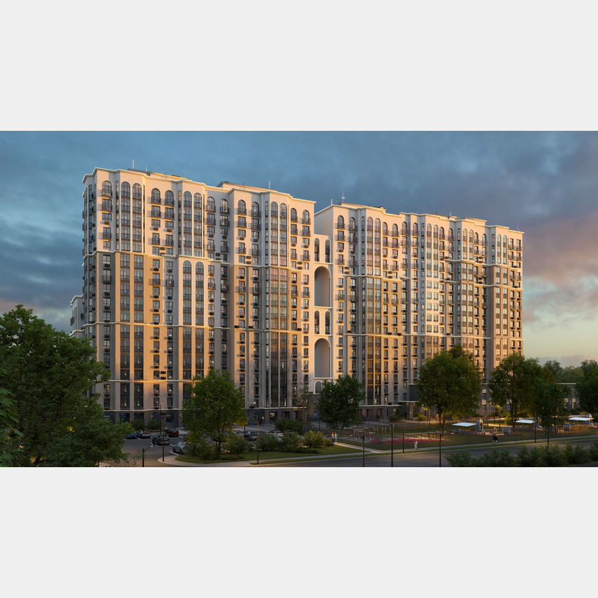 1-к. квартира, 36,1 м², 12/15 эт.