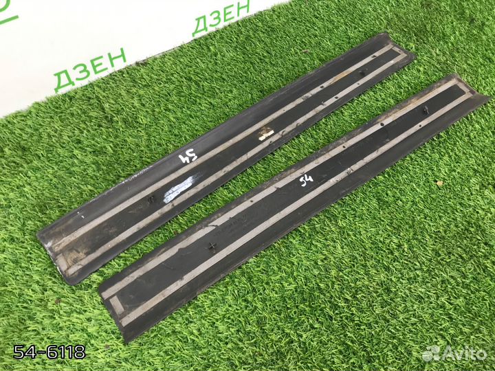 Накладка на порог S-line Audi A6 C6