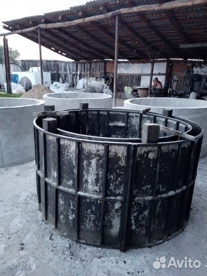 Форма для заливки жби колец