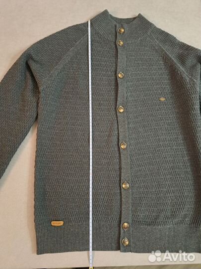 Кардиган на пуговицах мужской черный