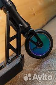 Самокат Tech Team Zorg черный, колеса - nitro