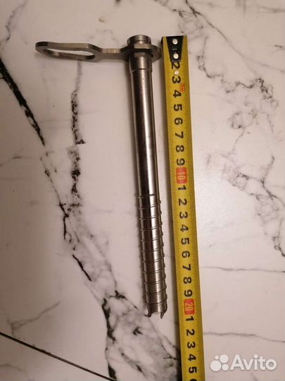 Крюк ледовый, ледобур