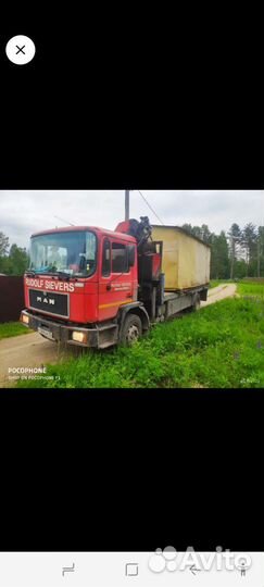 MAN 18 с КМУ, 1991