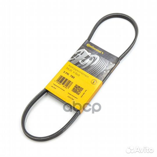 Ремень поликлиновый 3PK760 ContiTech