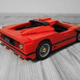 Ferrari 512bb MOC 10248 аналог lego Berlinetta Box