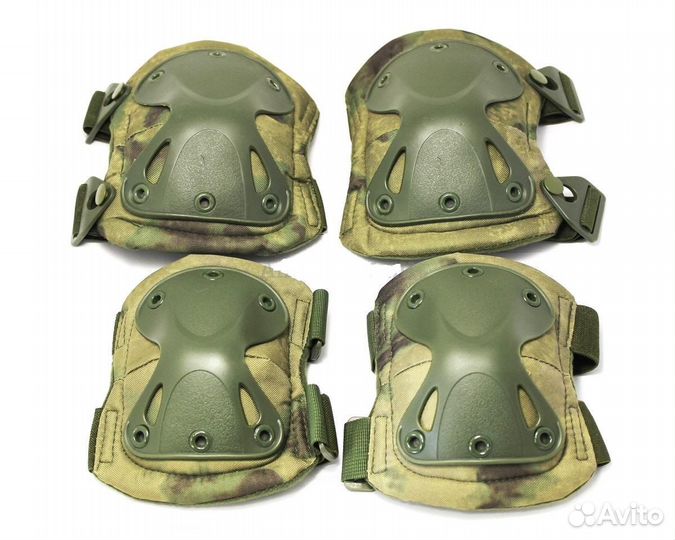 Наколенники и налокотники тактические мох