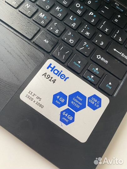 Ноутбук haier a914