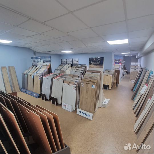 Кварцвиниловая плитка + подложка Орех Табако