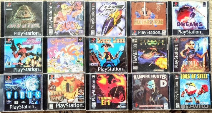Игры PS1 Диски Playstation