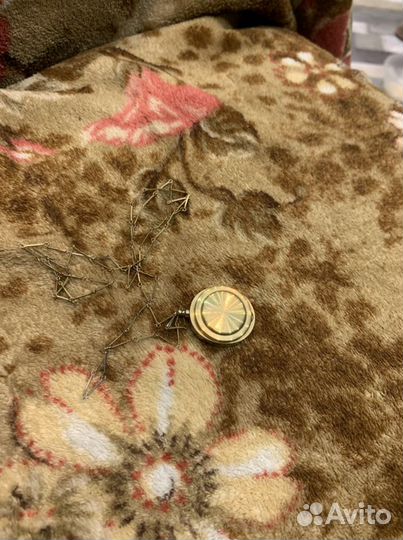 Кулон часы электронные СССР