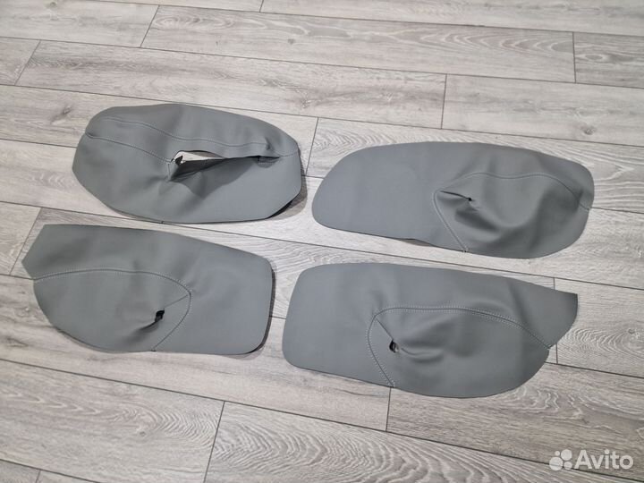 Обшивка (Кожа) дверных карт VW Golf 4, Bora Серая