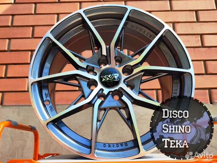 Диски новые XXR Racing R15 4*100 /Gun Metal