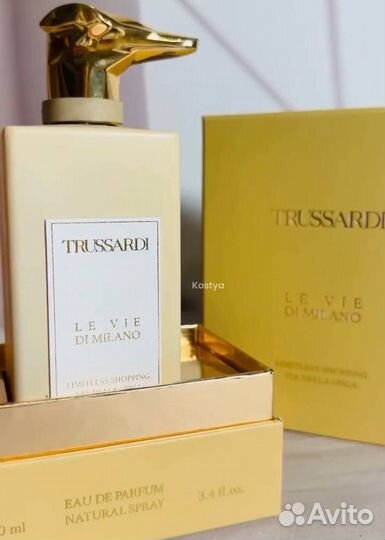 Trussardi limitless shopping via della spiga духи