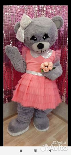 Ростовые куклы зайка, мишка Тедди, Минни маус