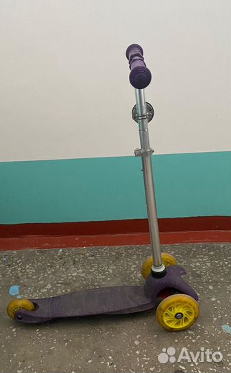 Самокат детский трехколесный kreiss