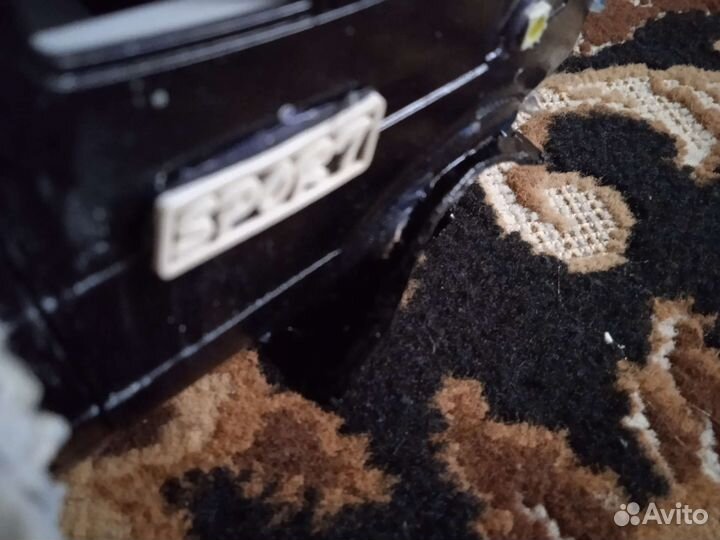 Газель игрушка фул тюн с прицепом