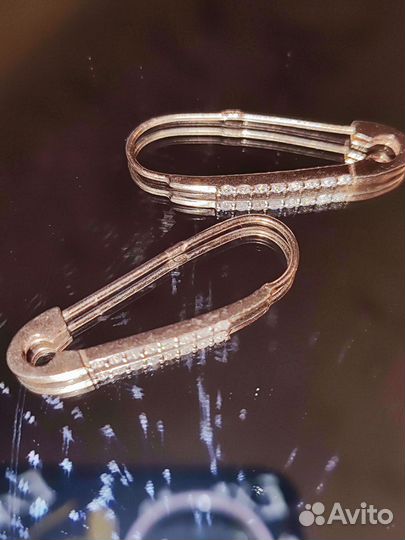 Серьги булавки